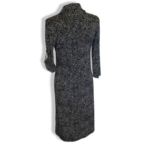 CHARTER CLUB Button Down Midi Dress w/ cuff or no cuff sleeves, Size 6P - Picture 6 of 6